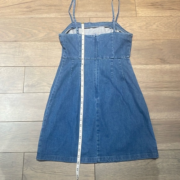 Sugar+Lips Blue Denim Dress - Picture 10 of 13